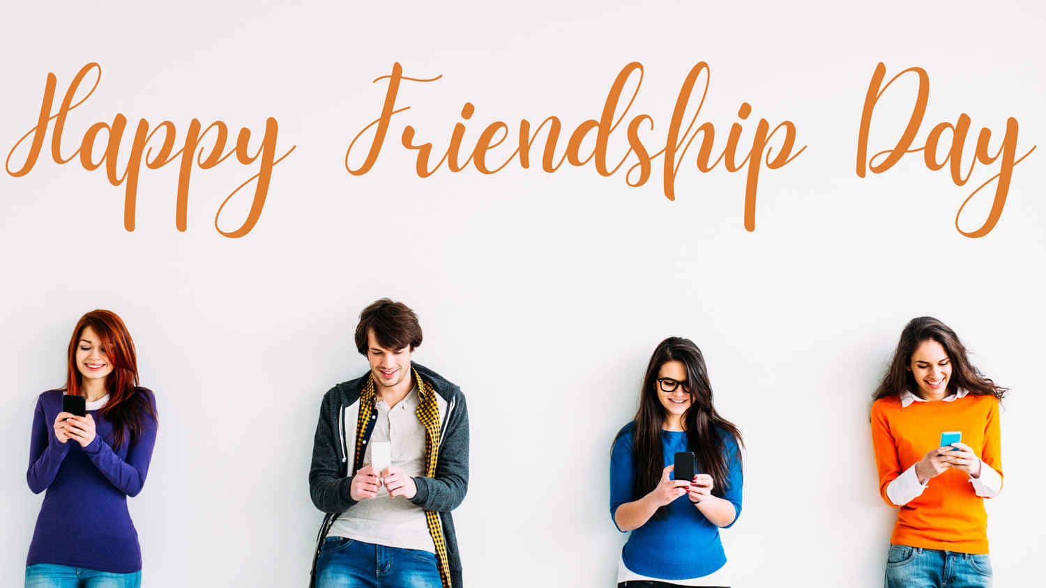 Happy Friendship Day Celebration Wallpaper