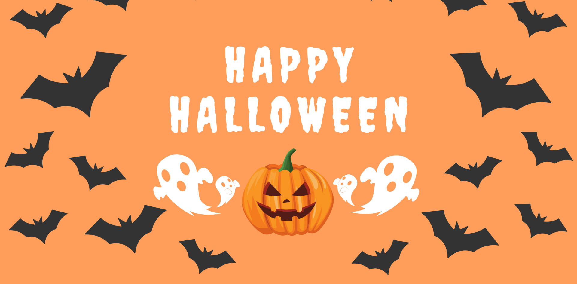 Gør dig klar til en skummel nat med Halloween-sjov! Wallpaper