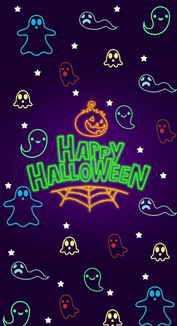 Bliv klar til et spøgelsesagtigt Halloween i år med dette spøgelsesagtige tapet! Wallpaper