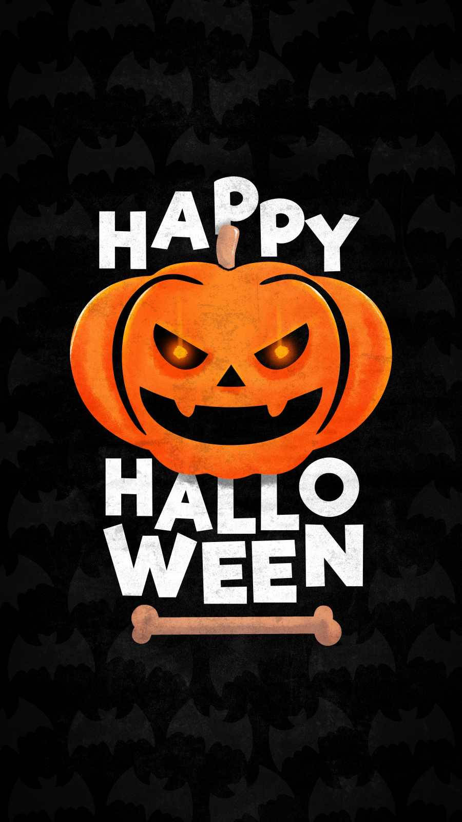 Ønsker dig et spøgelsesagtig Glædelig Halloween! Wallpaper