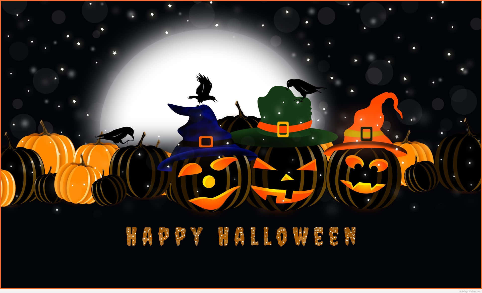 Image  Celebrate the Spooky Season with This Happy Halloween Background