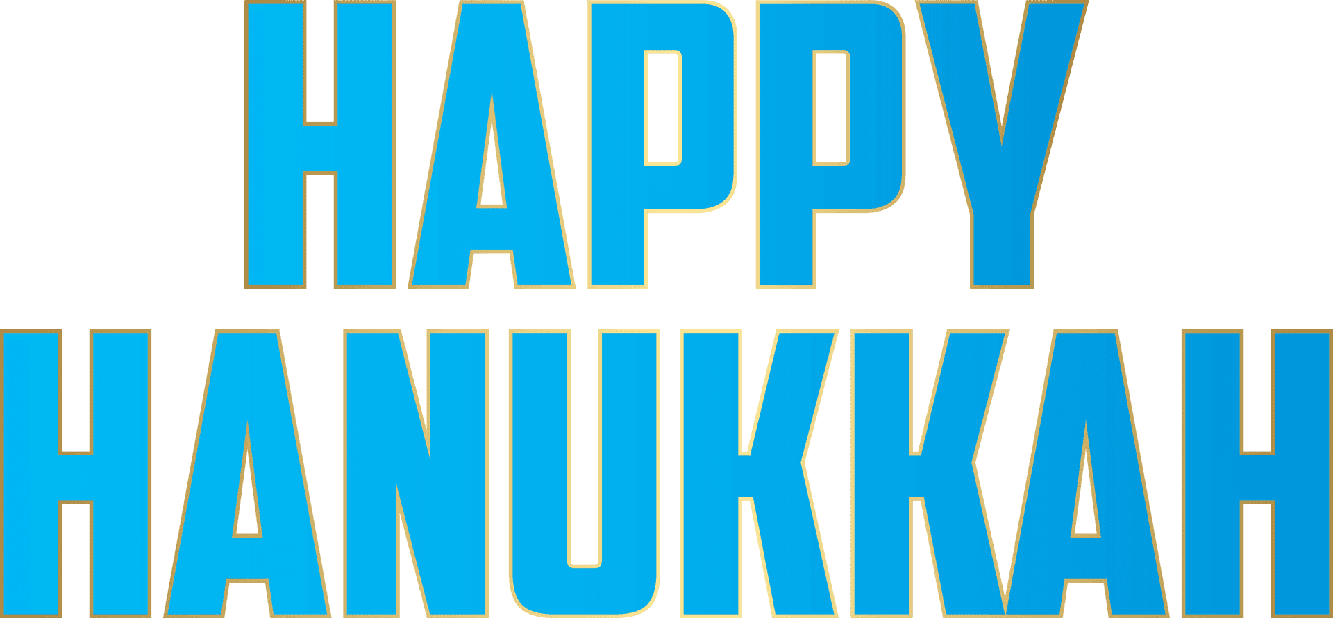 Happy Hanukkah Greeting PNG