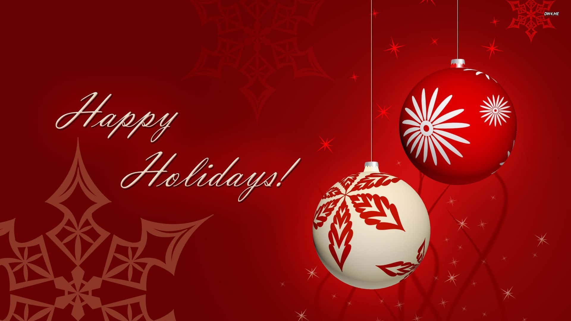 Happy Holidays from All of Us Wallpaper