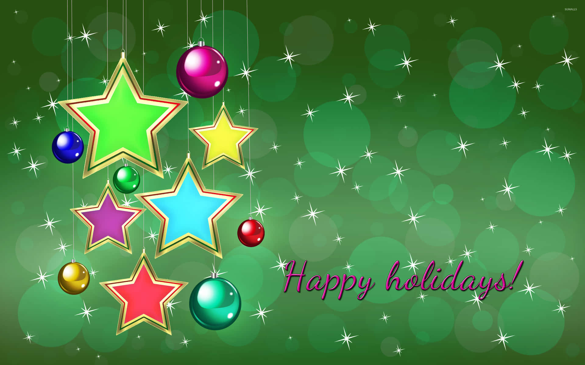 Download Happy Holidays Desktop Wallpaper 