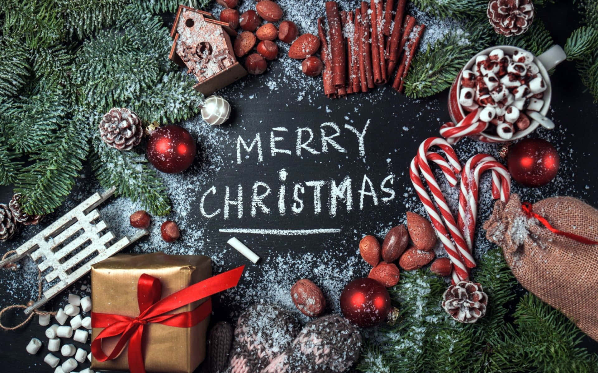 Celebrate the Holidays with Festive Desktop Wallpaper Wallpaper
