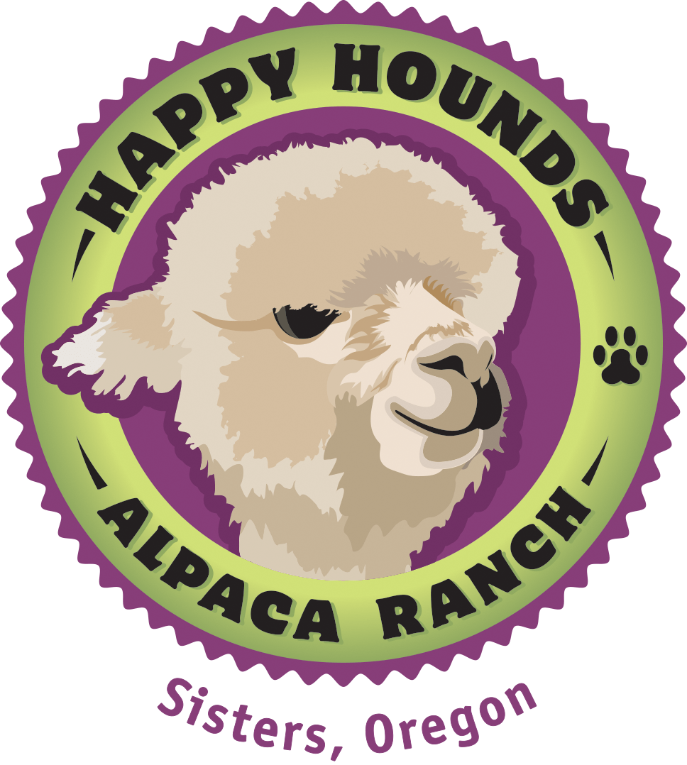 Happy Hounds Alpaca Ranch Logo PNG