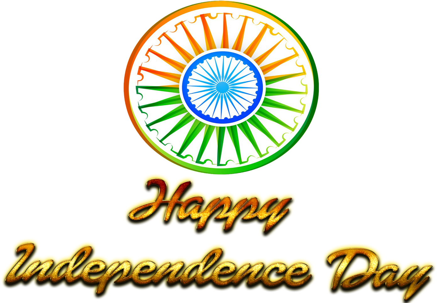 Happy Independence Day India PNG