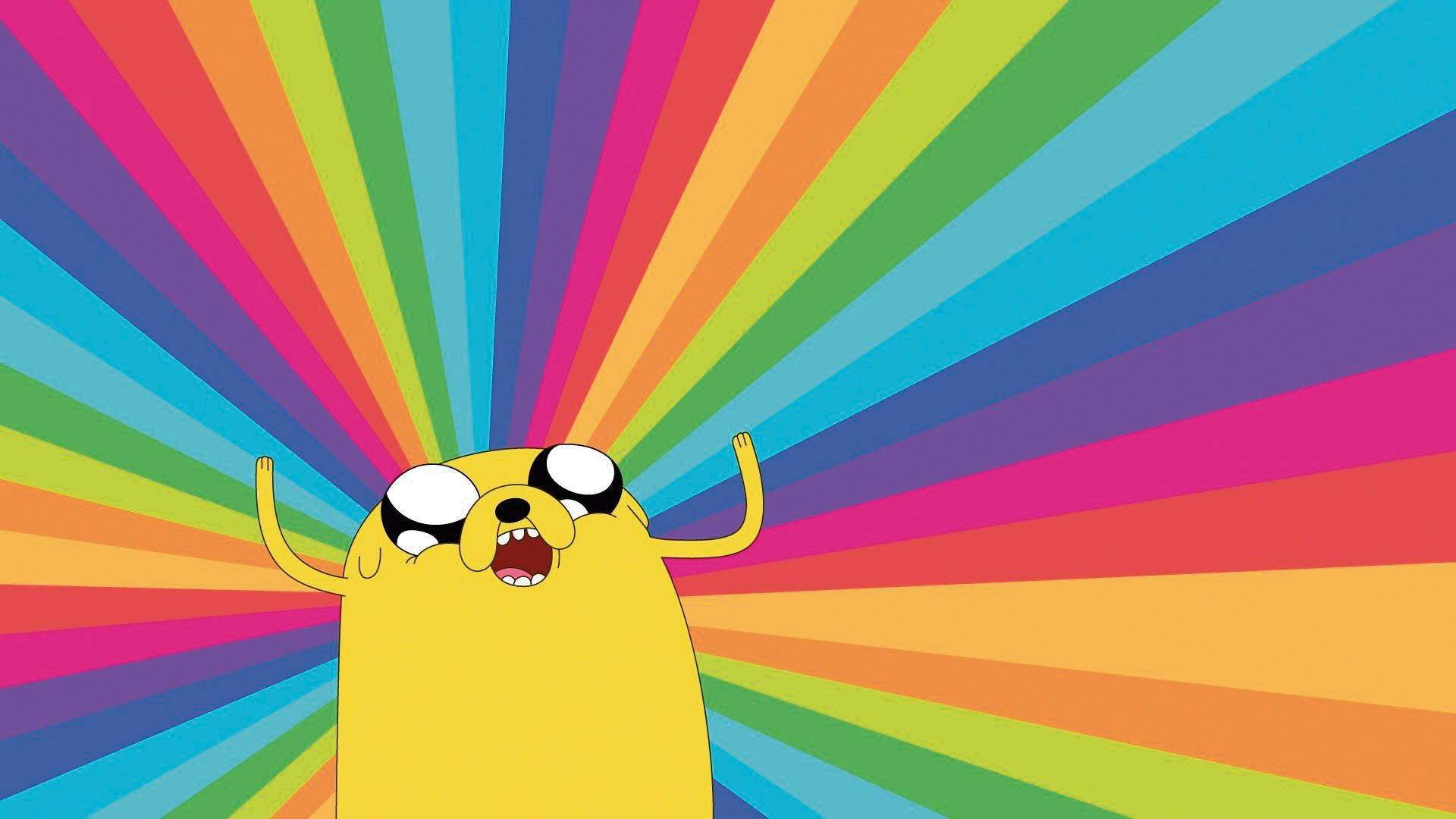 Happy Jake Adventure Time Laptop Wallpaper