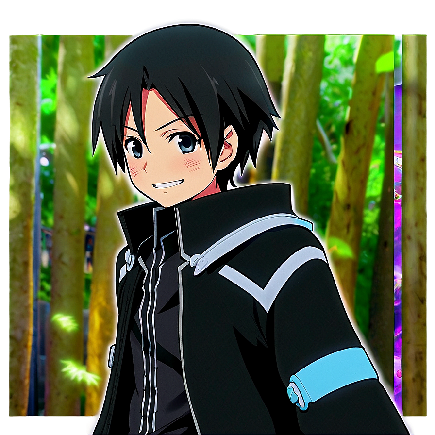 Happy Kirito Png 06232024 PNG