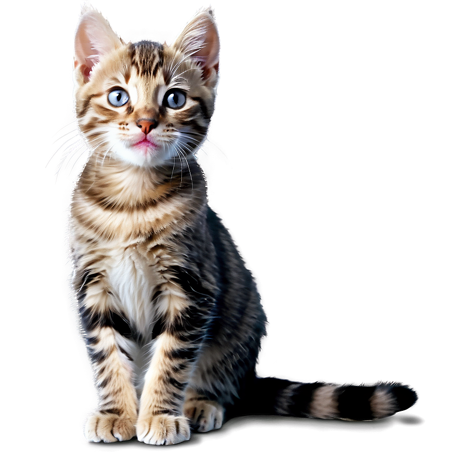 Happy Kitten Graphic Png Frl20 PNG