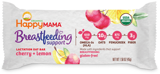 Happy Mama Breastfeeding Support Lactation Oat Bar PNG