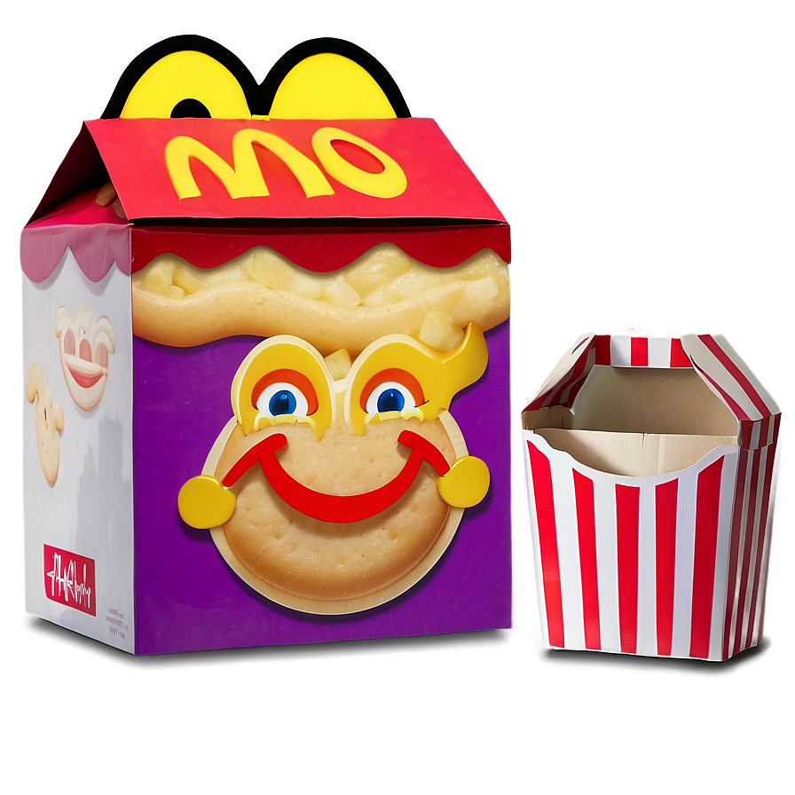 Download Happy Meal Box Art Png Tcc