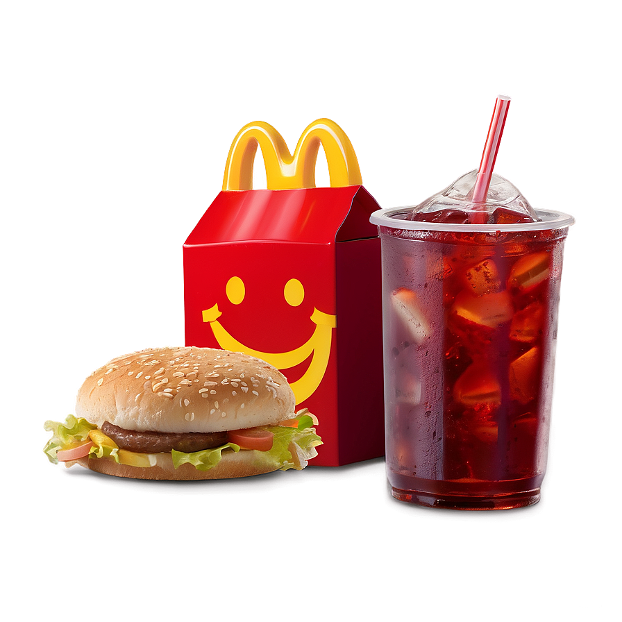 Download Happy Meal With Drink Png 05252024 | Wallpapers.com