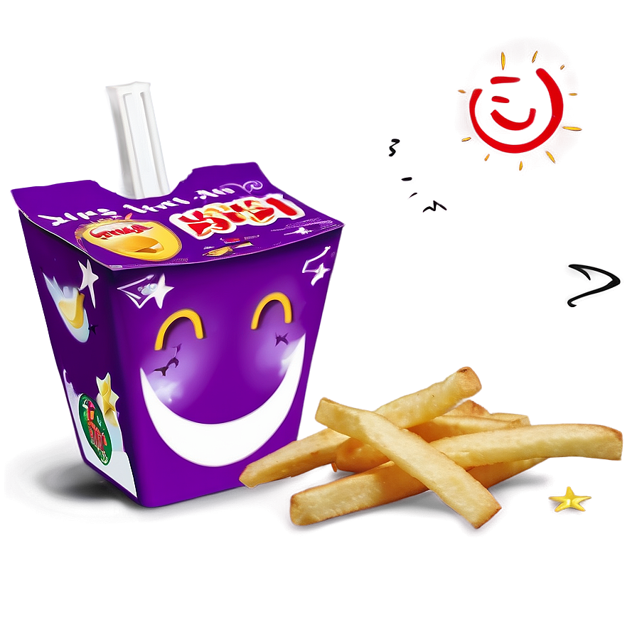 Happy Meal With Fries Png Upw16 PNG