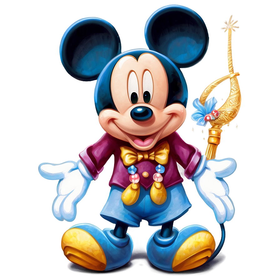 Download Happy Mickey Mouse Celebration Png Fgy23 | Wallpapers.com