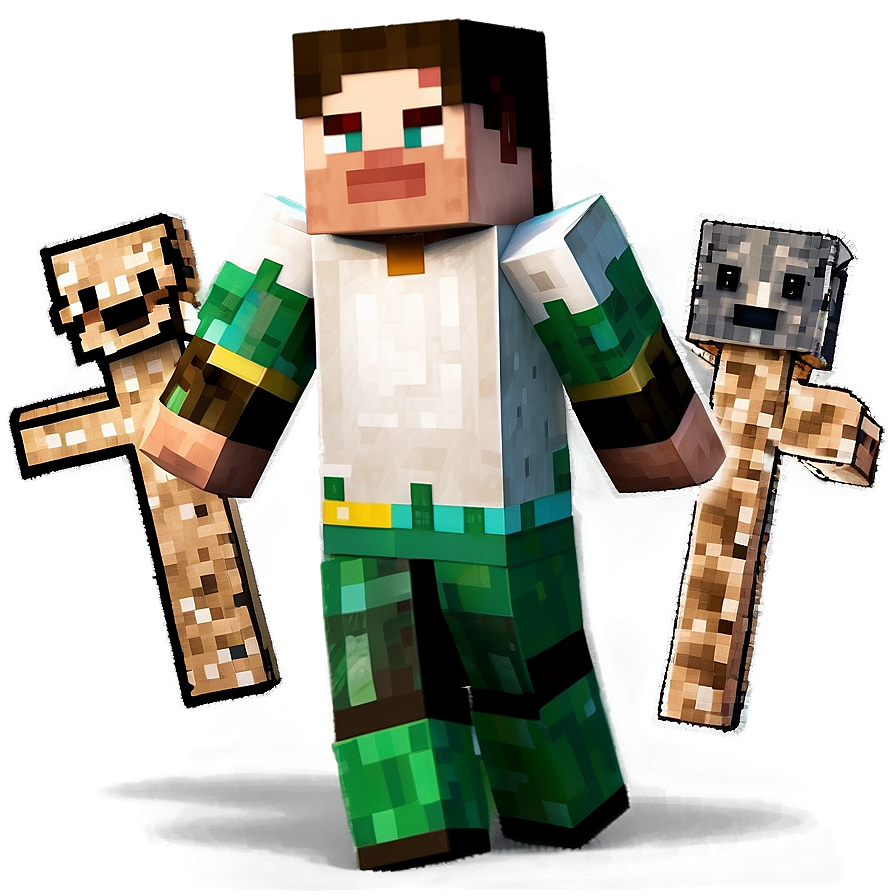 Happy Minecraft Villager Png Opu PNG