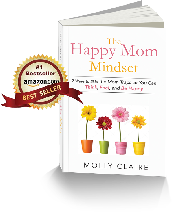 Happy Mom Mindset Book Best Seller PNG