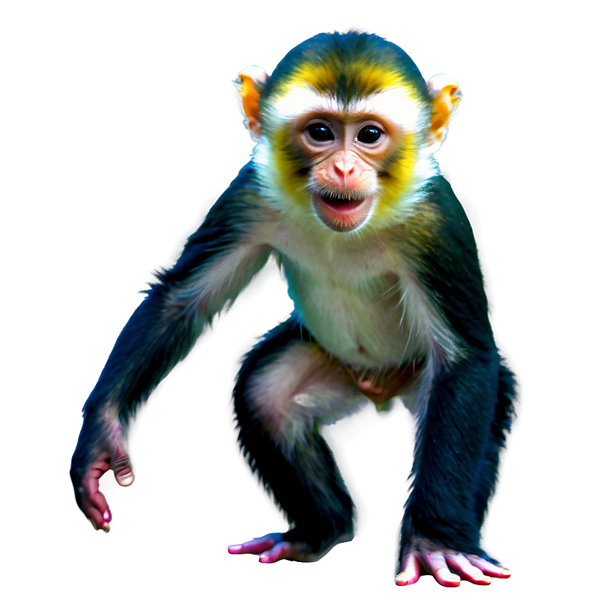 Happy Monkey Png Dxk PNG