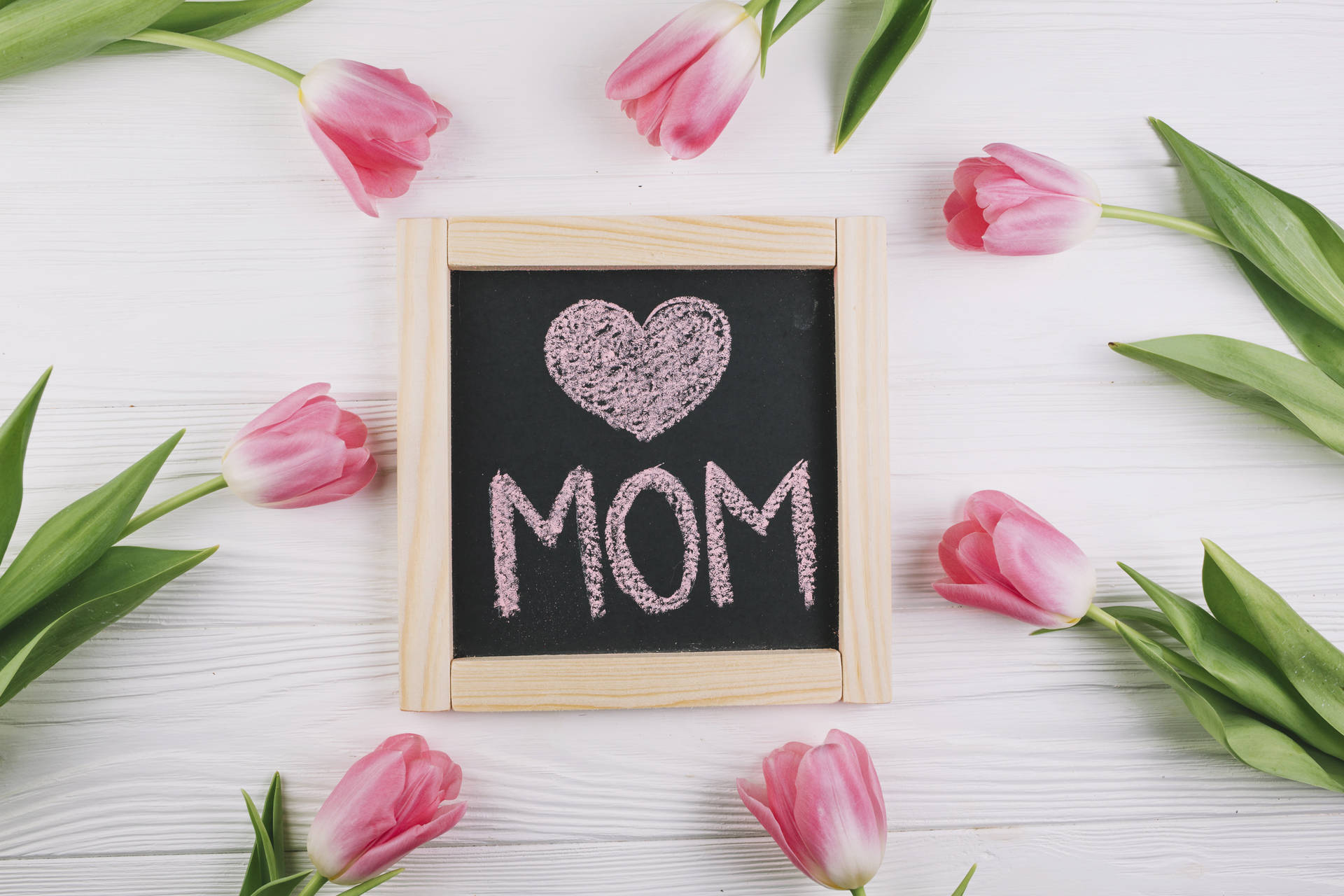Happy Mothers Day Chalkboard Wallpaper