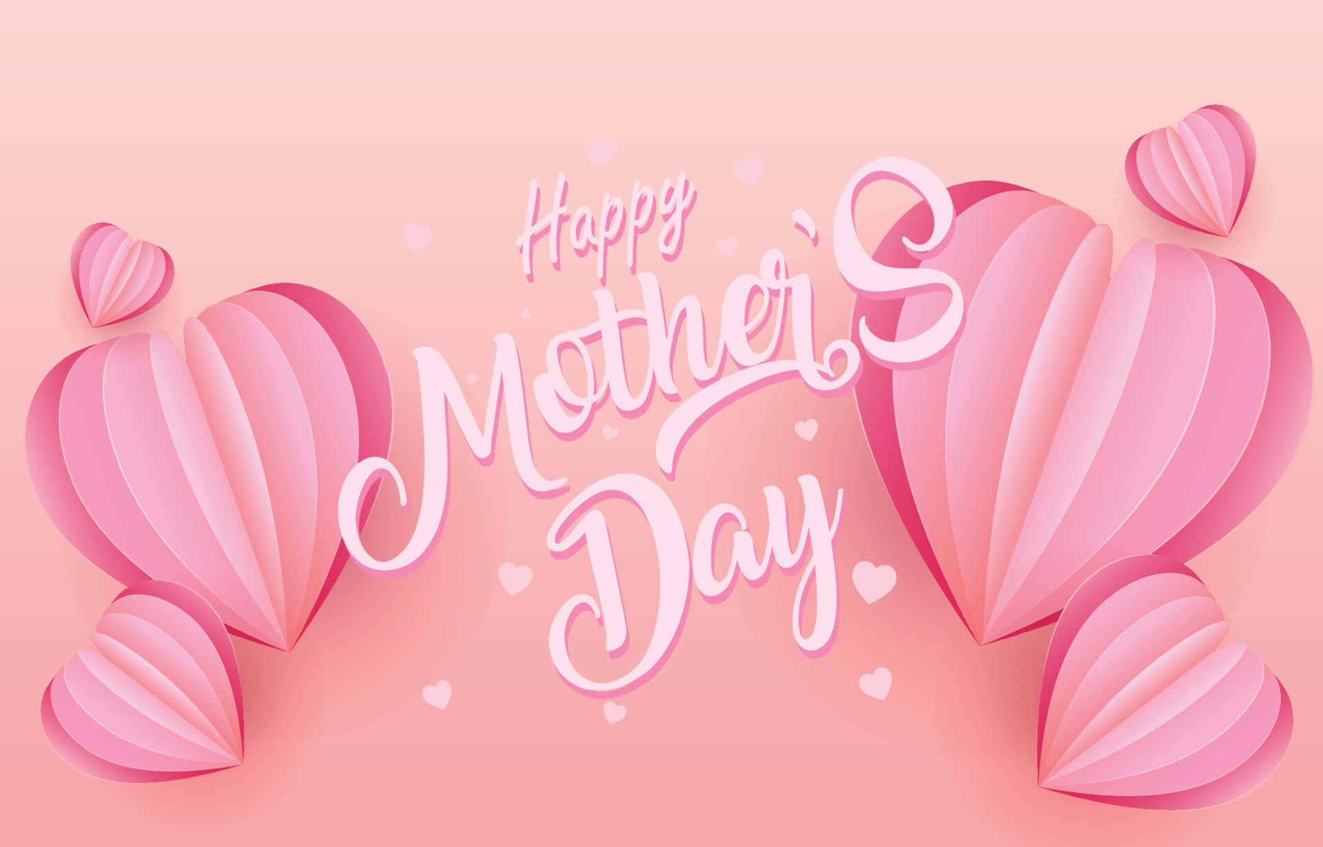 ¡deseandoa Todas Las Madres Un Muy Feliz Día De La Madre! Fondo de pantalla