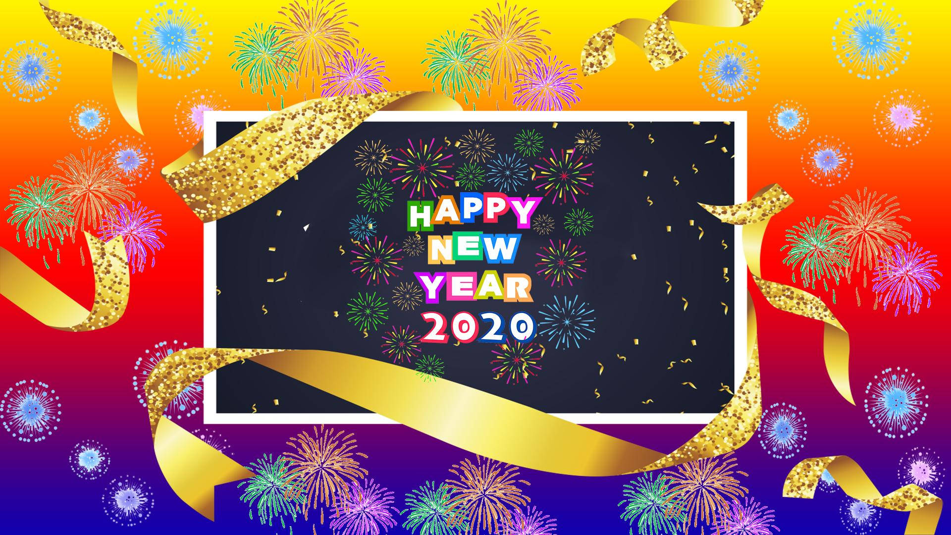 Happy New Year 2020 - A Year to Make Dreams a Reality! Wallpaper