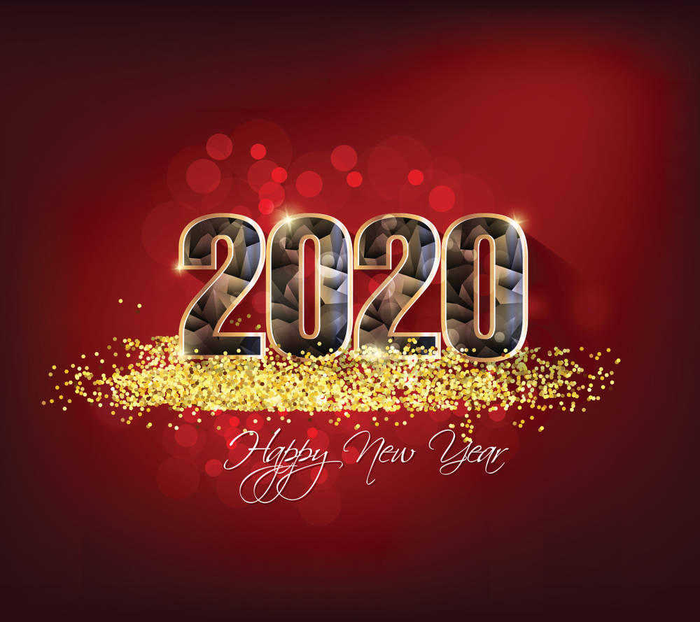 Image  Send your well wishes for a Happy New Year 2020 Wallpaper