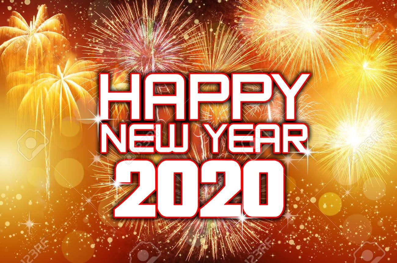 Wishing You a Joyful Happy New Year 2020 in Canada Wallpaper