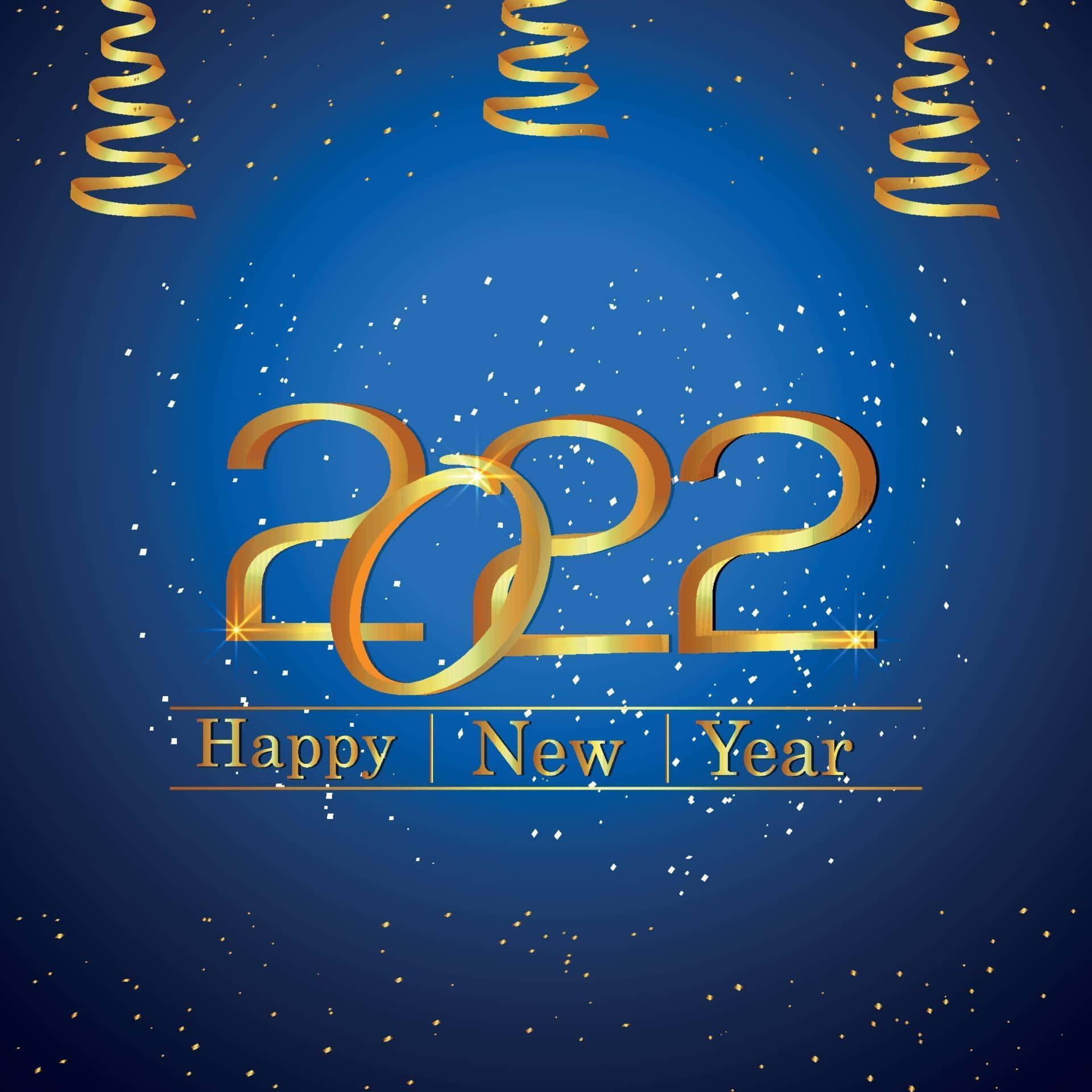 Happy New Year 2020 With Golden Numbers And A Golden Star