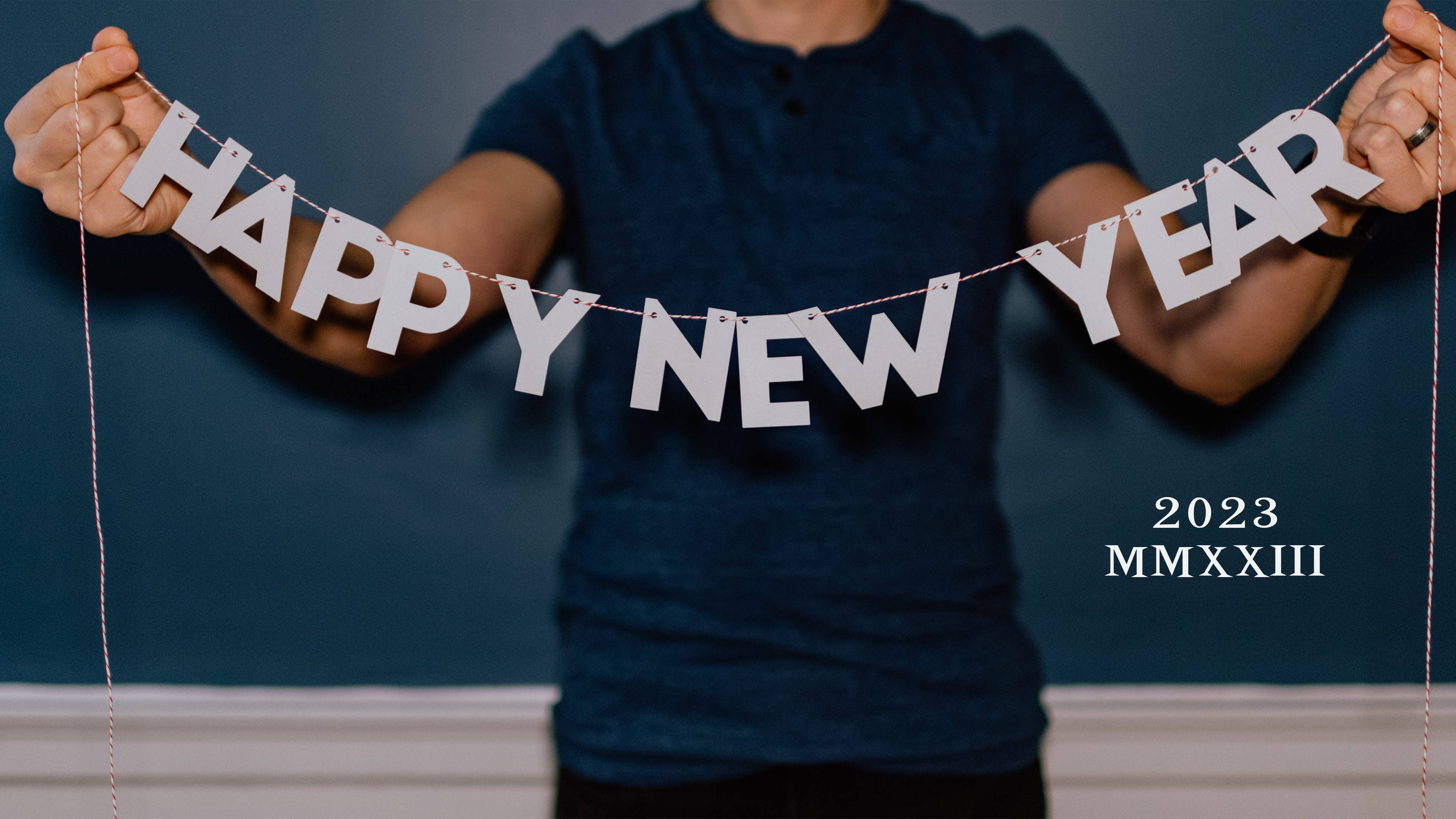 Download Happy New Year 2023 Banner Wallpaper 