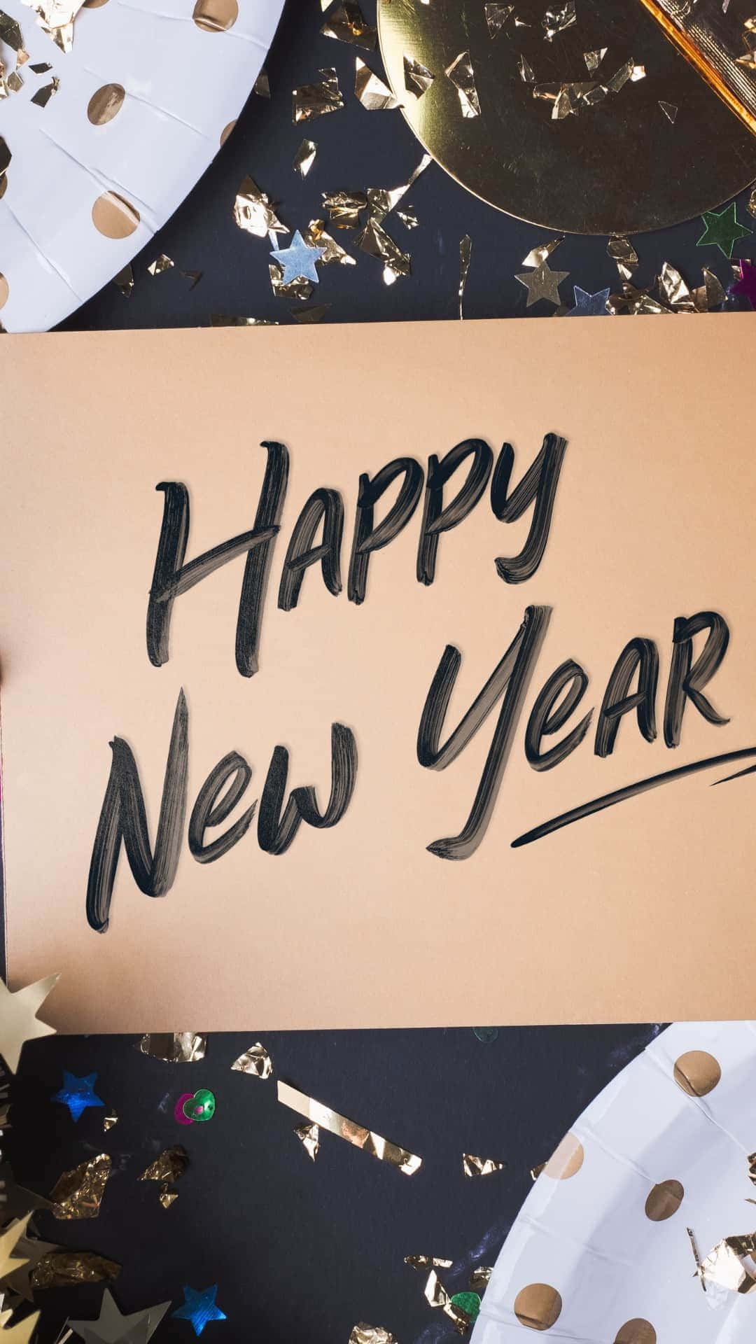 Feiernsie Das Neue Jahr Mit Einem Iphone Wallpaper