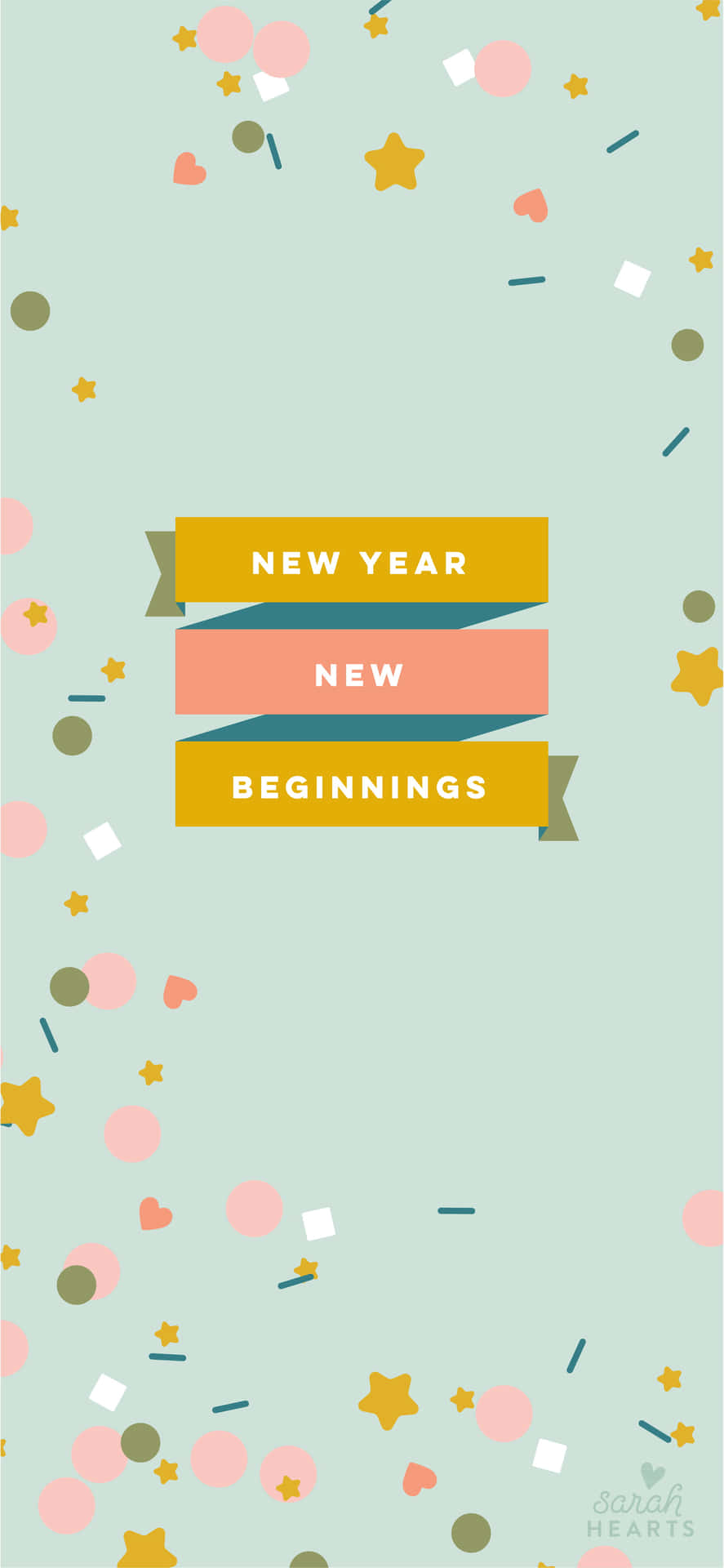 "Starting the New Year with a Smile" Wallpaper