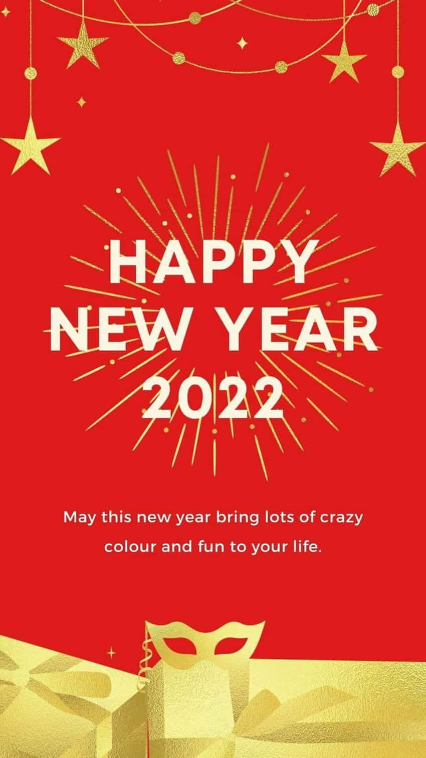 Skab et personligt baggrundsbillede til din telefon og fejr det nye år! Wallpaper