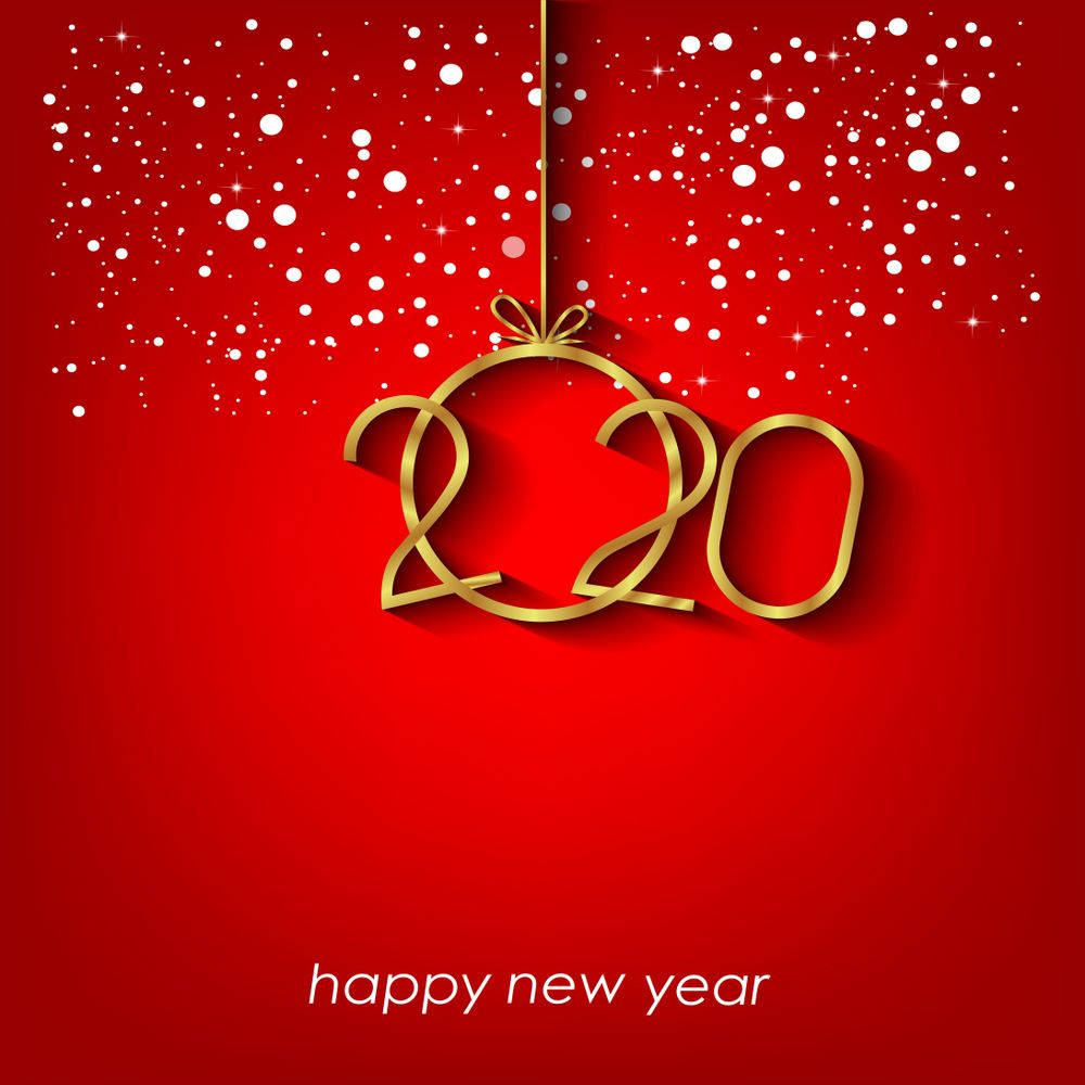 Fondode Pantalla De Feliz Año Nuevo 2020. Feliz Año Nuevo - Hd. Fondo de pantalla