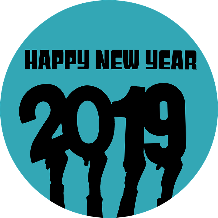 Happy New Year2019 Celebration Graphic PNG