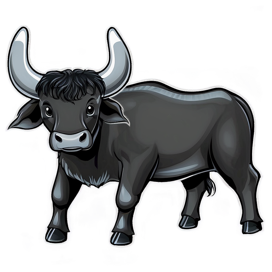 Happy Ox Cartoon Png 17 PNG