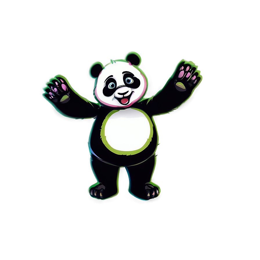 Happy Panda Animation Png Uwd49 PNG