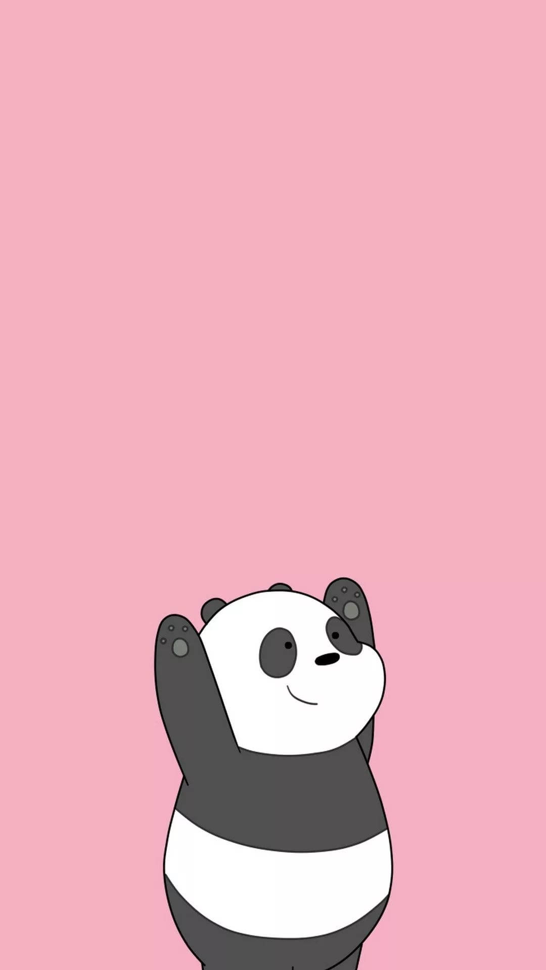 Happy Panpan Cute IPhone Wallpaper