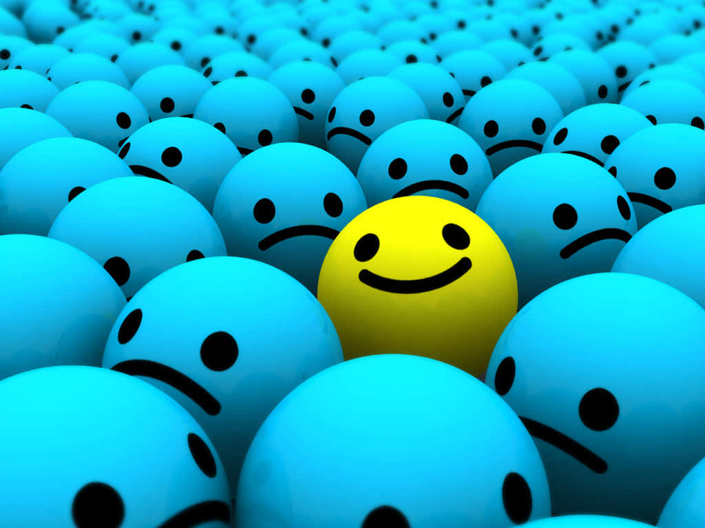 Happy Yellow Emoji Picture