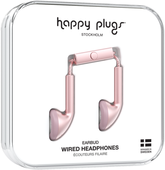 Happy Plugs Earbuds Packaging PNG