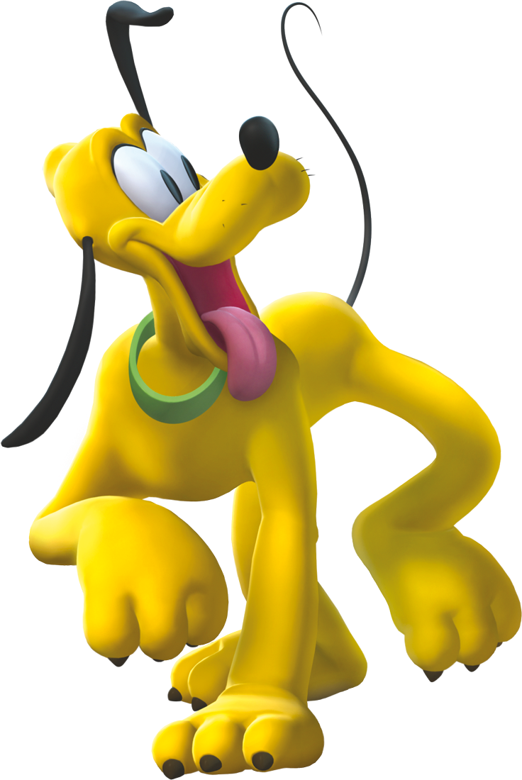 Happy Pluto Disney Character PNG
