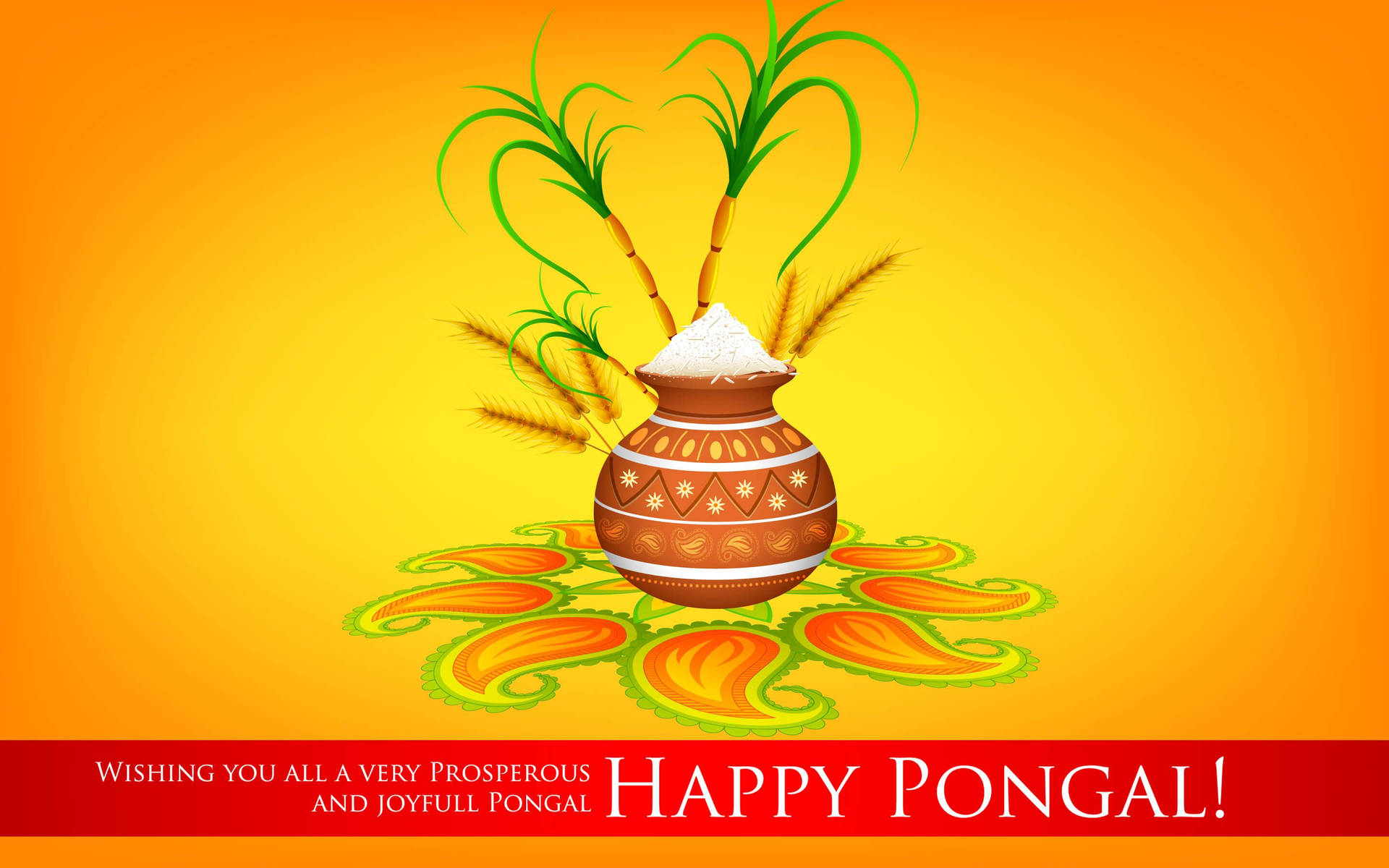 Gladpongal Gratulationer. (note: This Translation Is A Direct Translation Of The Phrase 