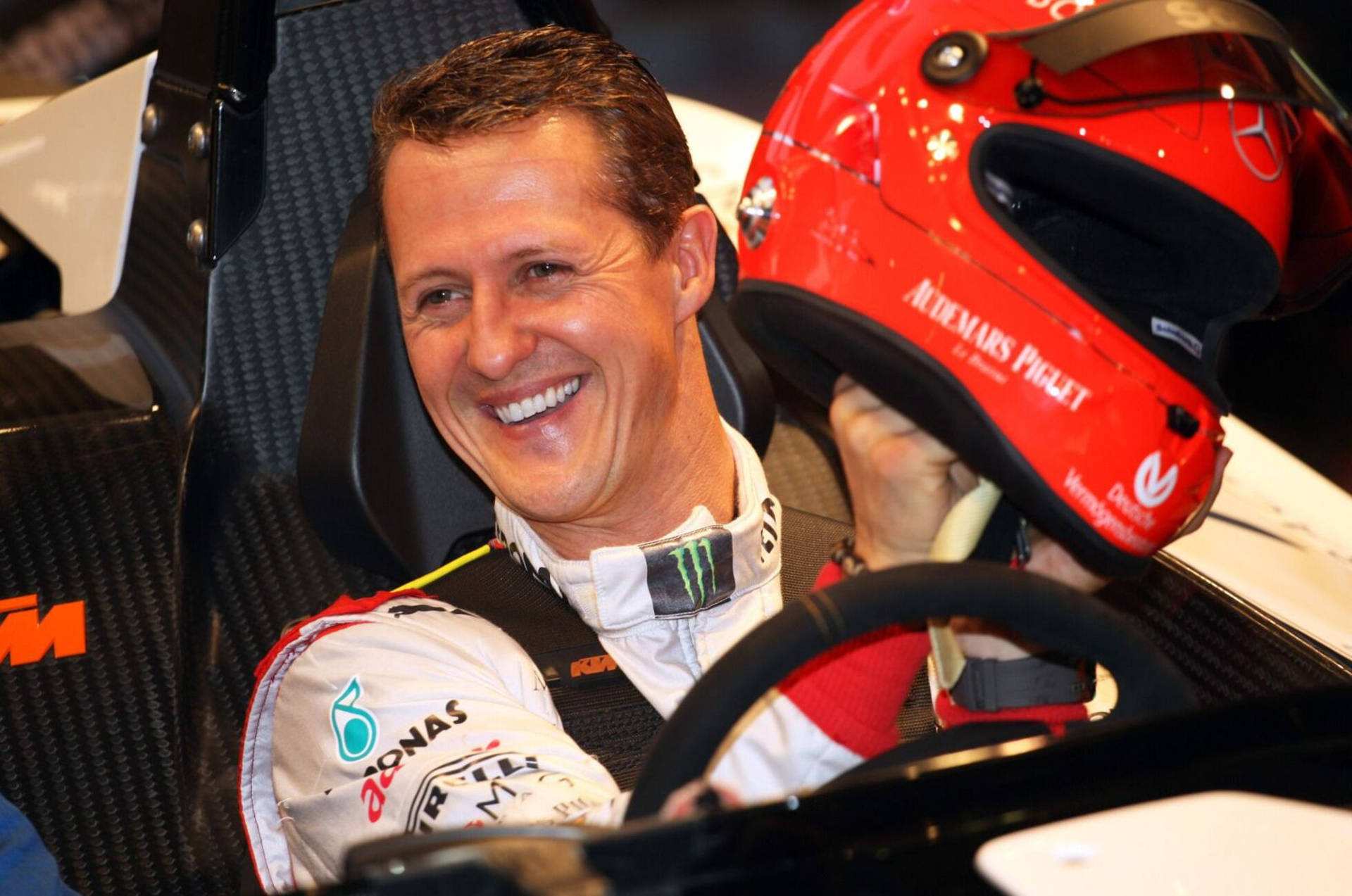 Happy Racer Michael Schumacher