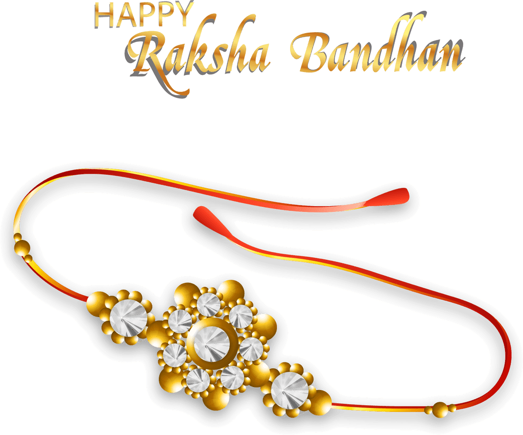 Happy Raksha Bandhan Greeting PNG