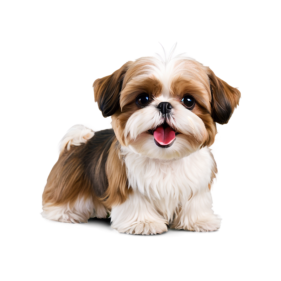 Happy Shih Tzu Smiling Png 67 PNG