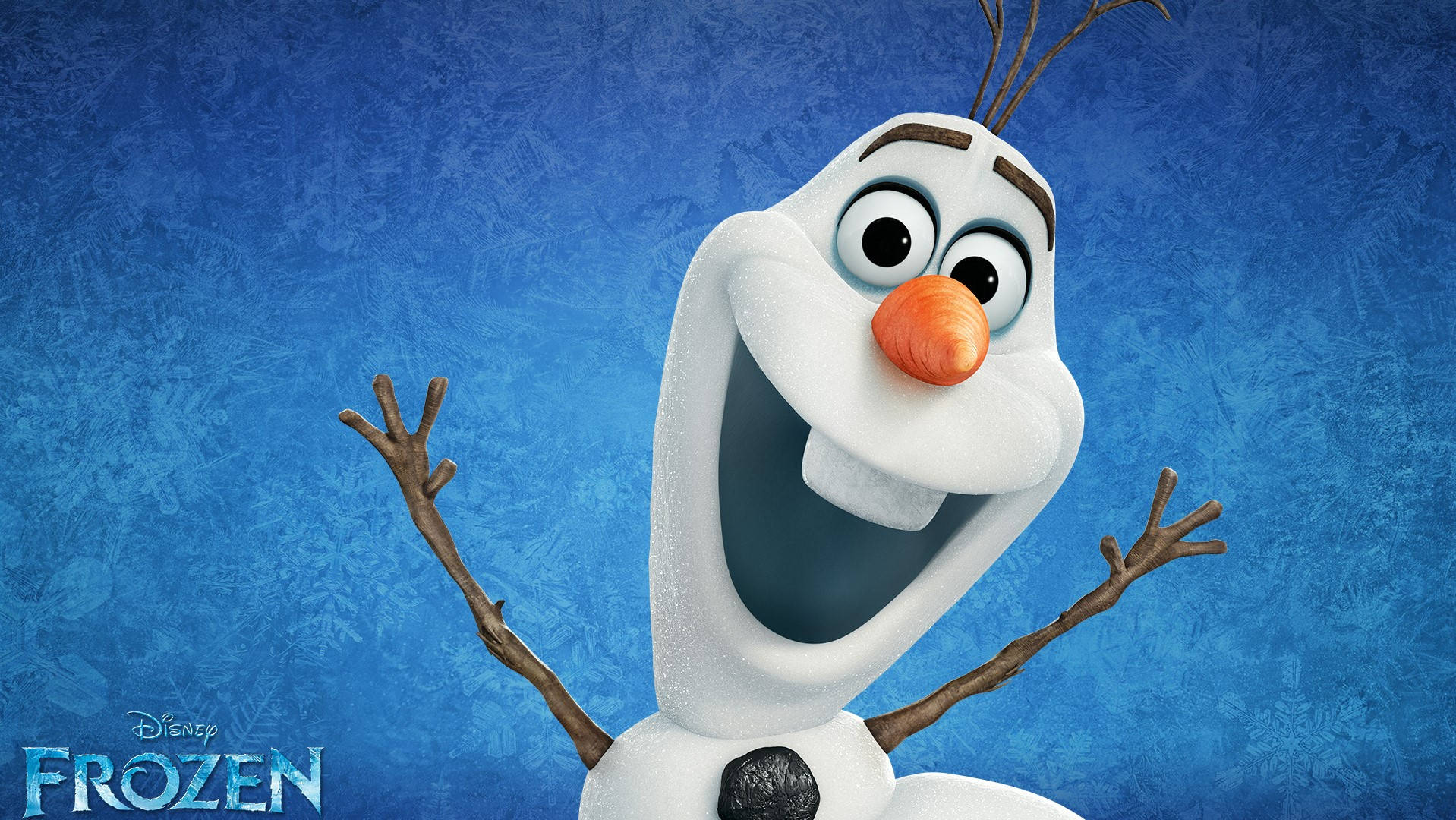 Happy Snowman Olaf Wallpaper