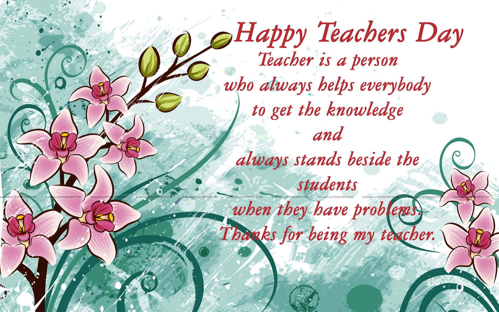 Download Happy Teacher Day Wishes Wallpapers