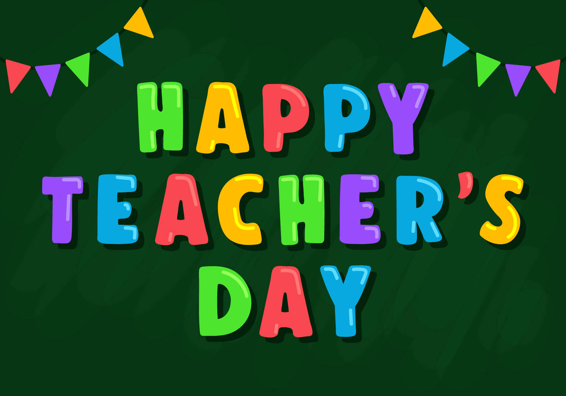 Happy Teachers' Day Festival Wallpaper