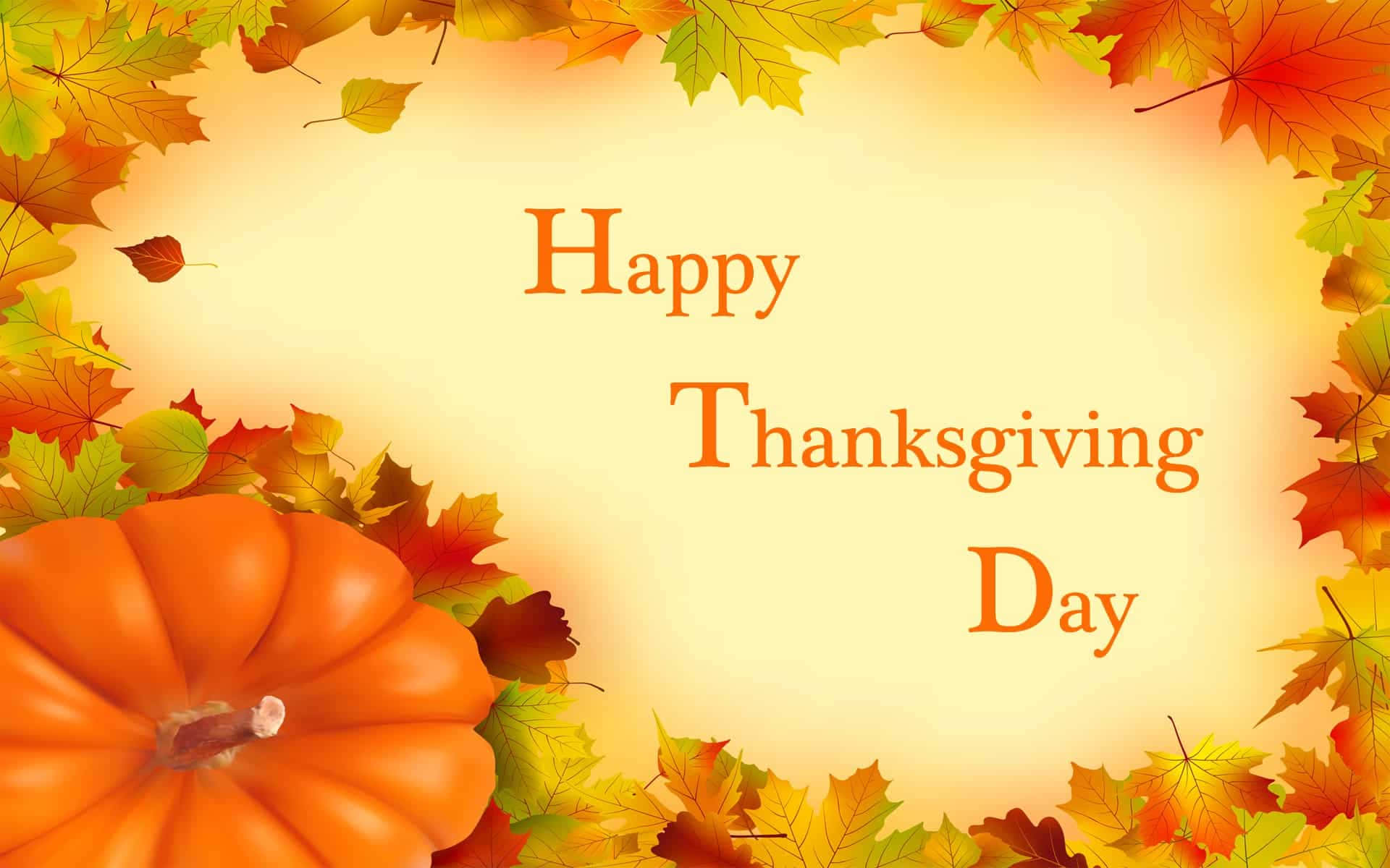 Celebrate the day of giving thanks with a feast of Thanksgiving food. Wallpaper