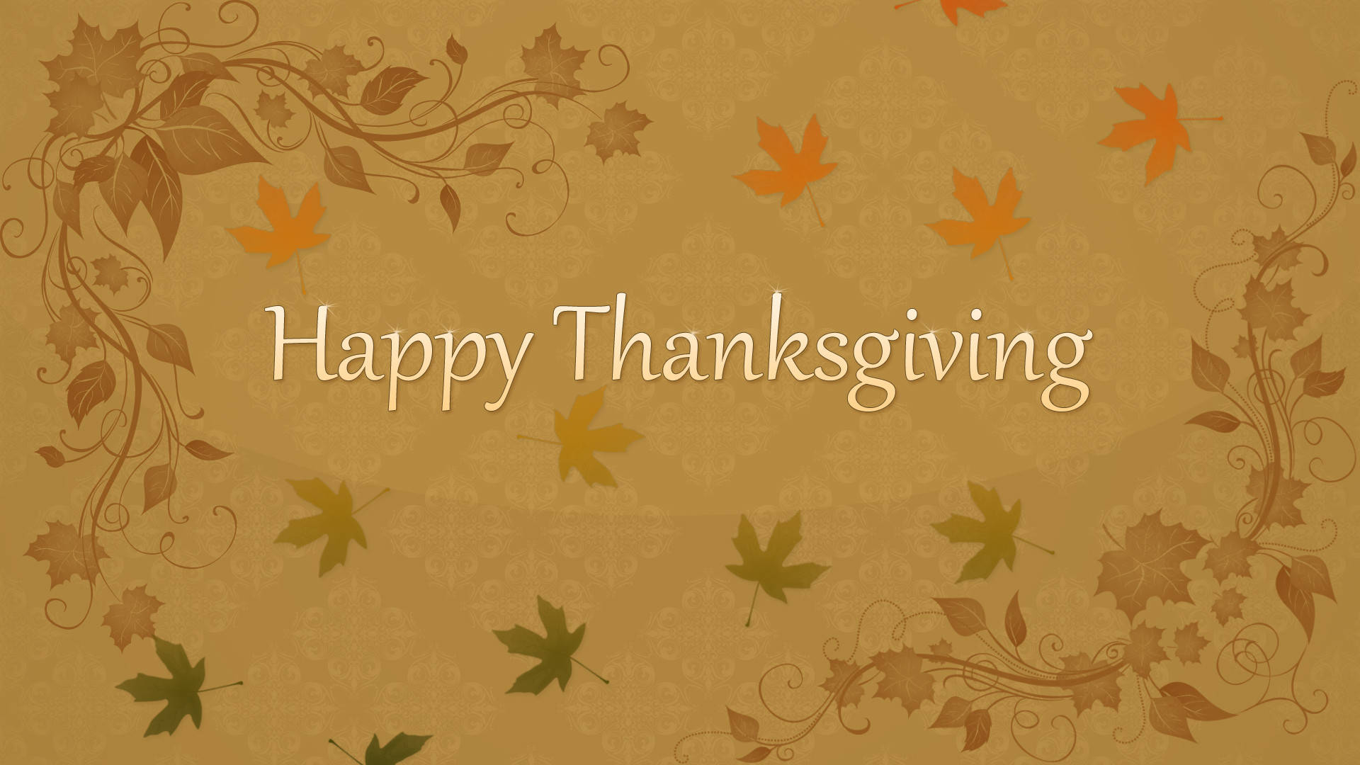 Happy Thanksgiving Day Message Wallpaper