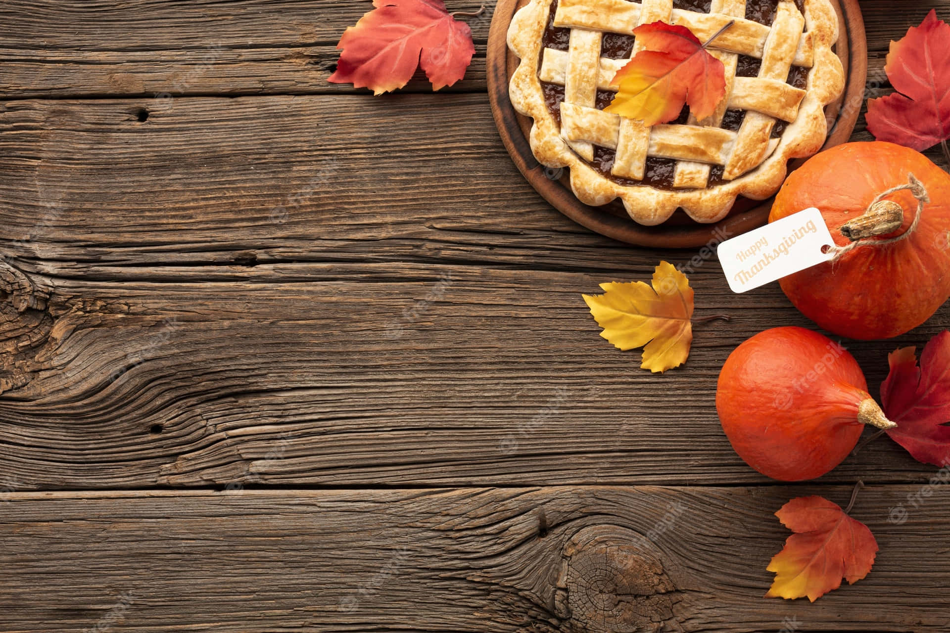 "Celebrate Happy Thanksgiving with this beautiful Desktop wallpaper!" Wallpaper